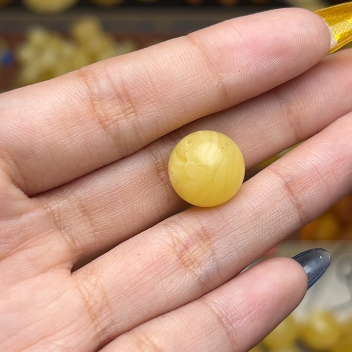 无***尘蜜蜡未镶嵌珠宝奇石瑕疵放漏