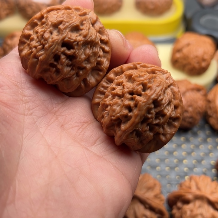 吊坠文玩核桃白狮子41精品