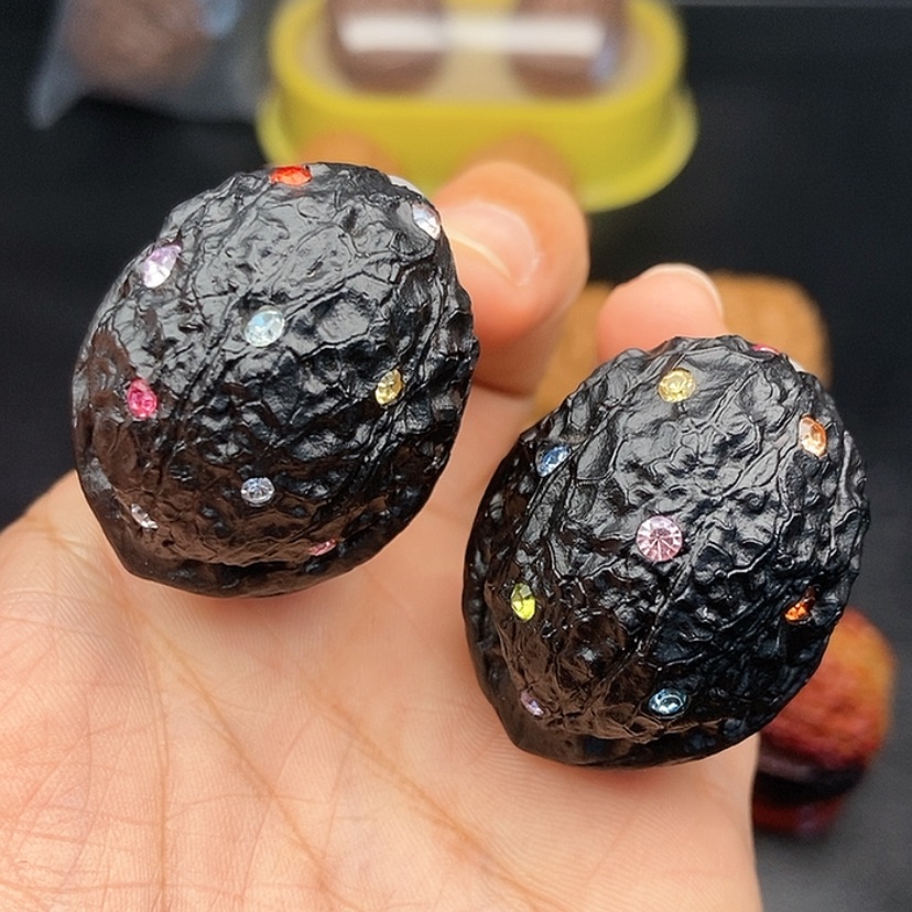 【闪购商品】把件文玩核桃37尺蟒纹龙蛋