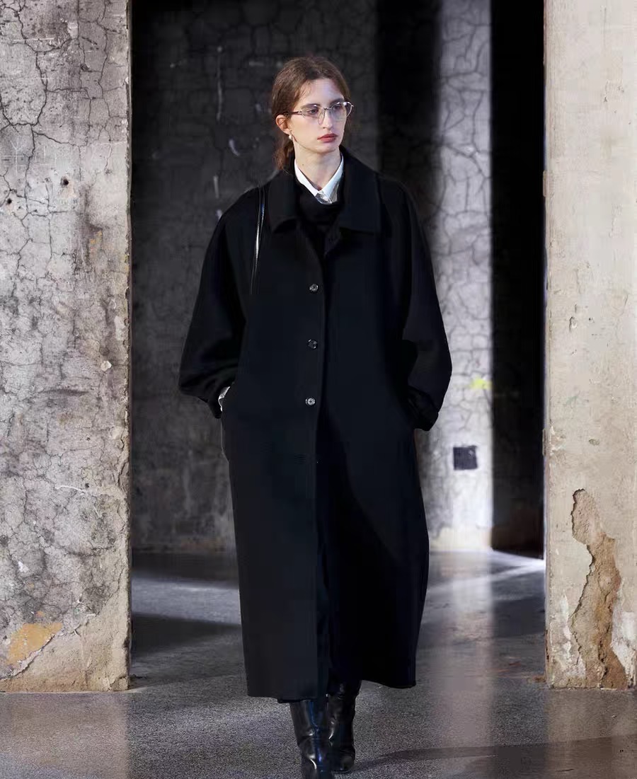 (芥子)Vintage中古古着复古百搭男女无性别风衣大衣西装外套