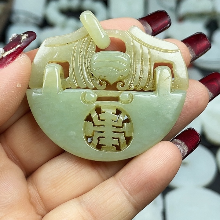 和田玉挂件未镶嵌