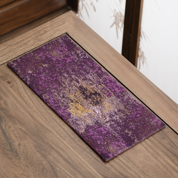 【紫光流金茶席】复古贵气百搭中式茶道零配48*22