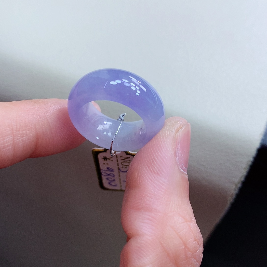 未镶嵌戒指翡翠3-4号