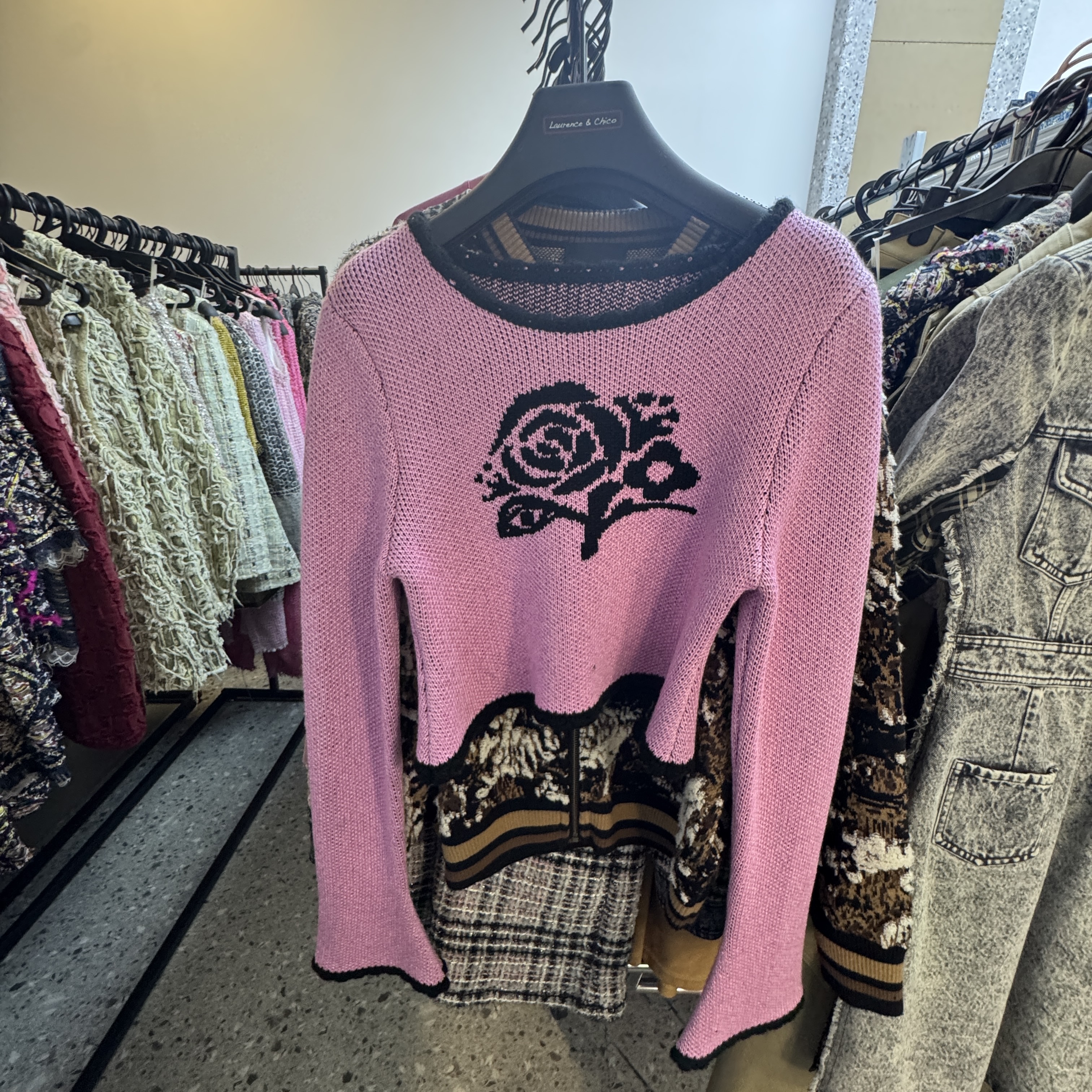 LAURENCE & CHICO（微瑕 PR仓孤品）针织衣服不分码