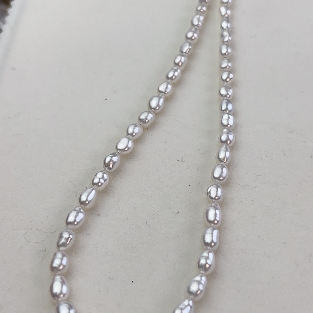 颈饰银S925镶嵌海水珍珠