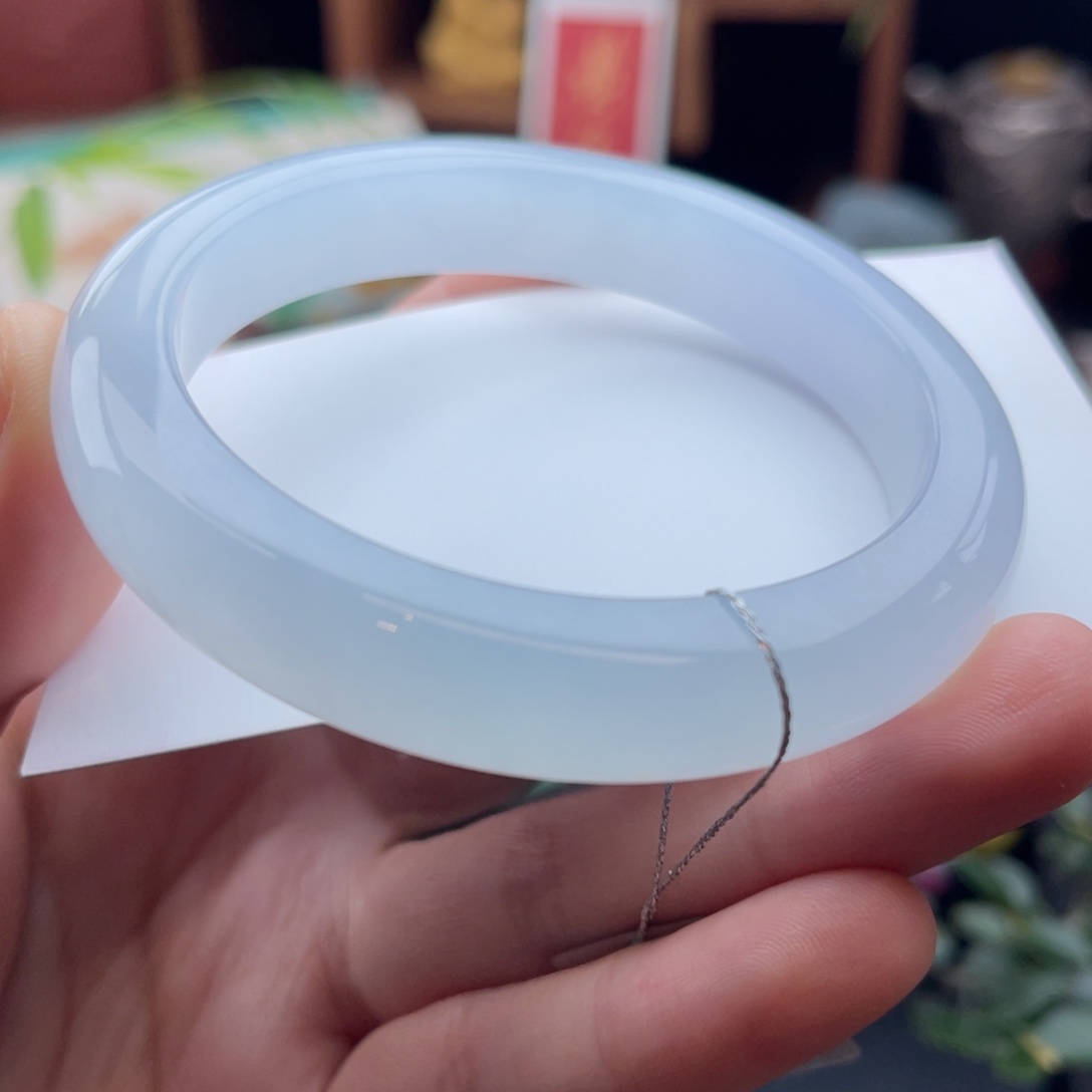 未镶嵌手镯翡翠果冻胶