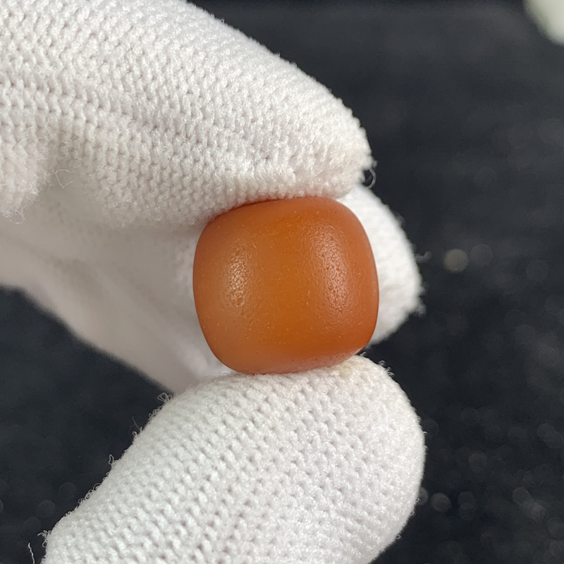 D1044保真原矿俄料尺寸14*13mm蜜蜡墩子老型单颗隔珠支持复检