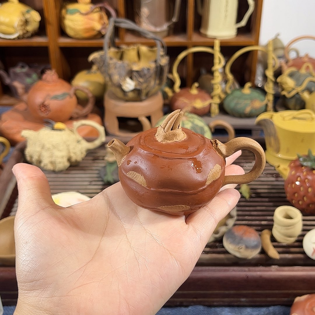 奥***º紫砂茶宠全手马蹄