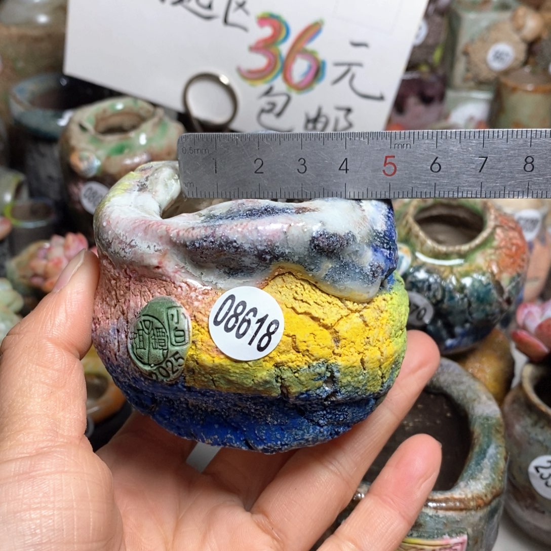 花盆特价处理不退不换的原价82