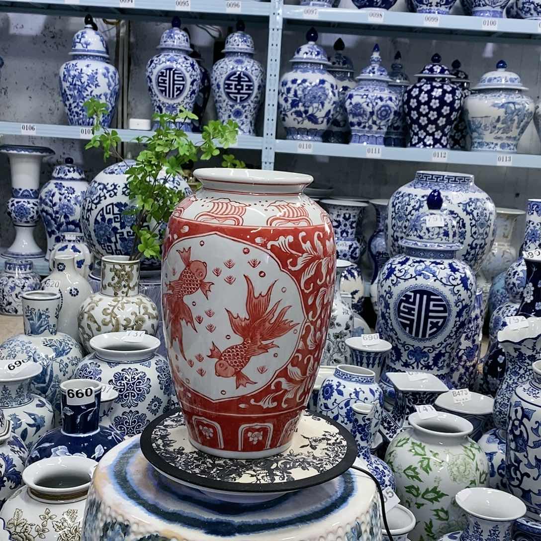 【闪购商品】摆件萝卜瓶瓷器摆件…………………………