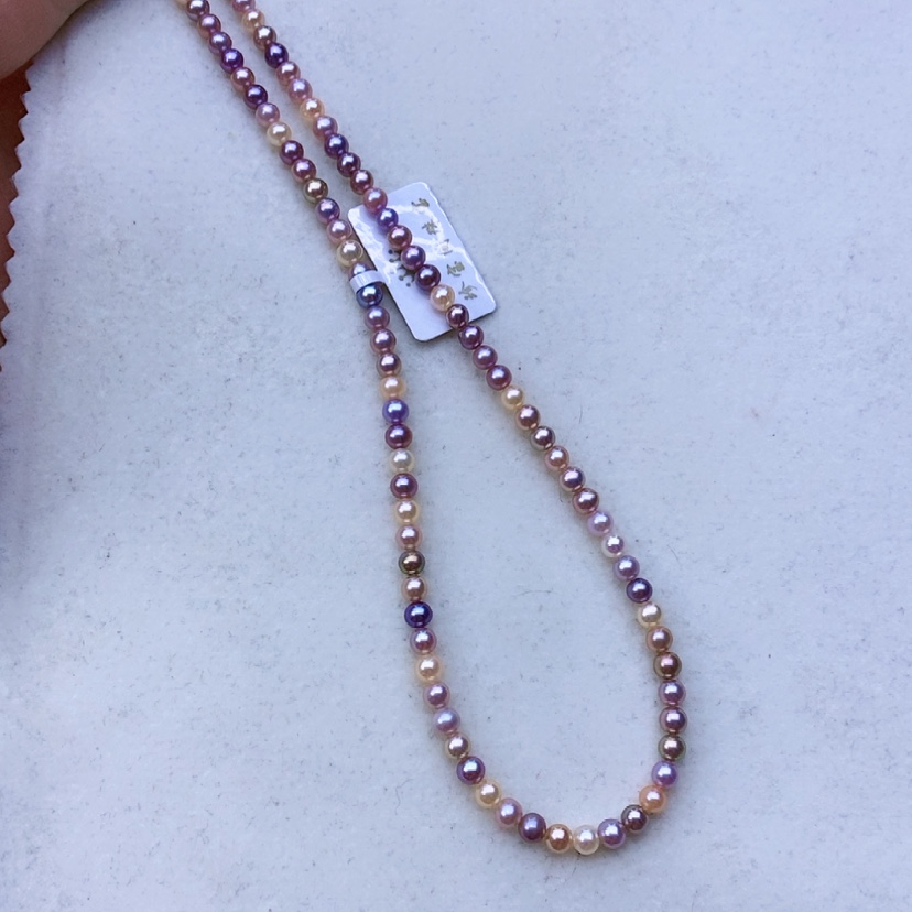 【闪购商品】淡水珍珠颈饰18K金镶嵌就*酷