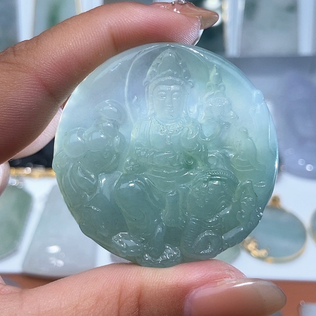 翡翠吊坠(不含链)未镶嵌