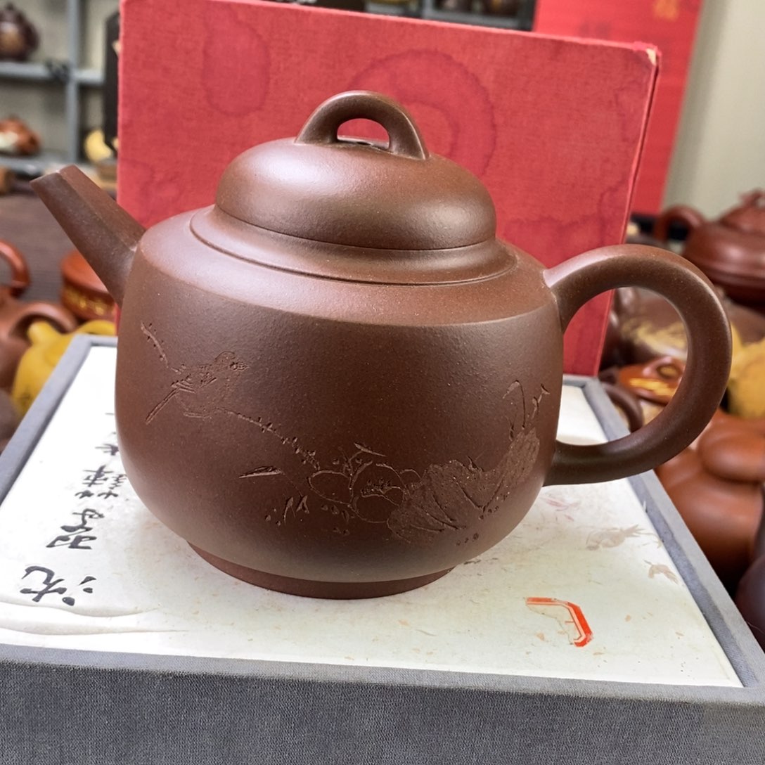 紫砂茶壶原矿手工171