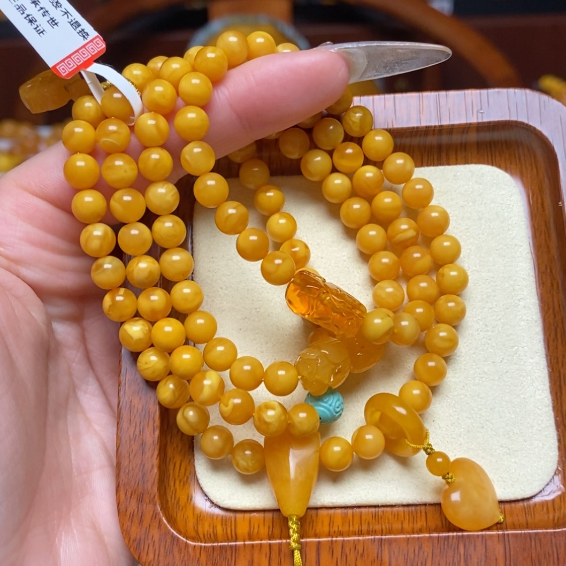 【闪购商品】蜜蜡手链未镶嵌手串