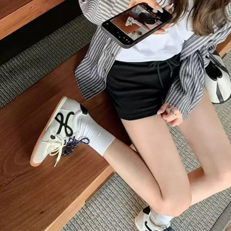 大娟推荐7cm内增高小歪头德训鞋女