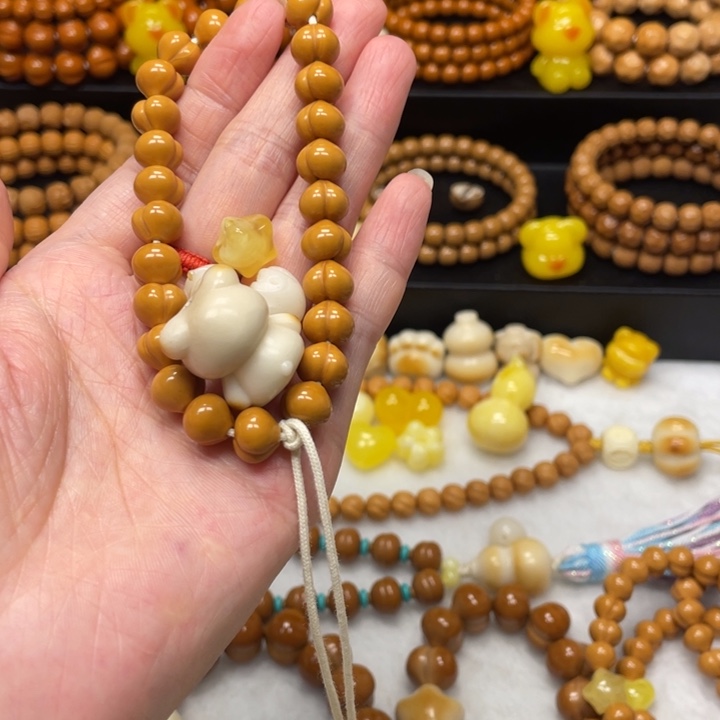 ❥****核桃手串/手链小屁桃