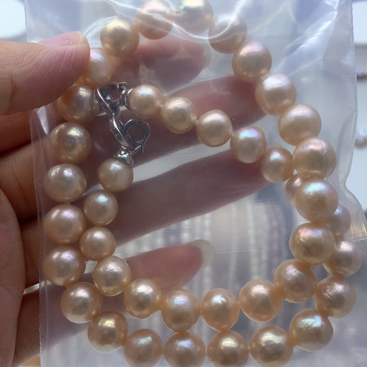 淡水珍珠合金颈饰