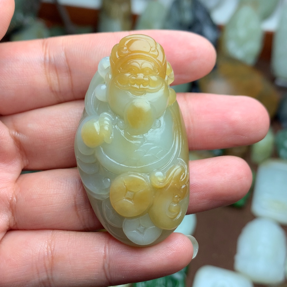 和田玉挂件未镶嵌