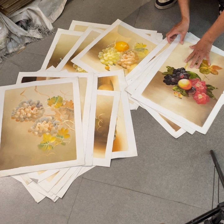 飞***警油画油画作品入选作品33张