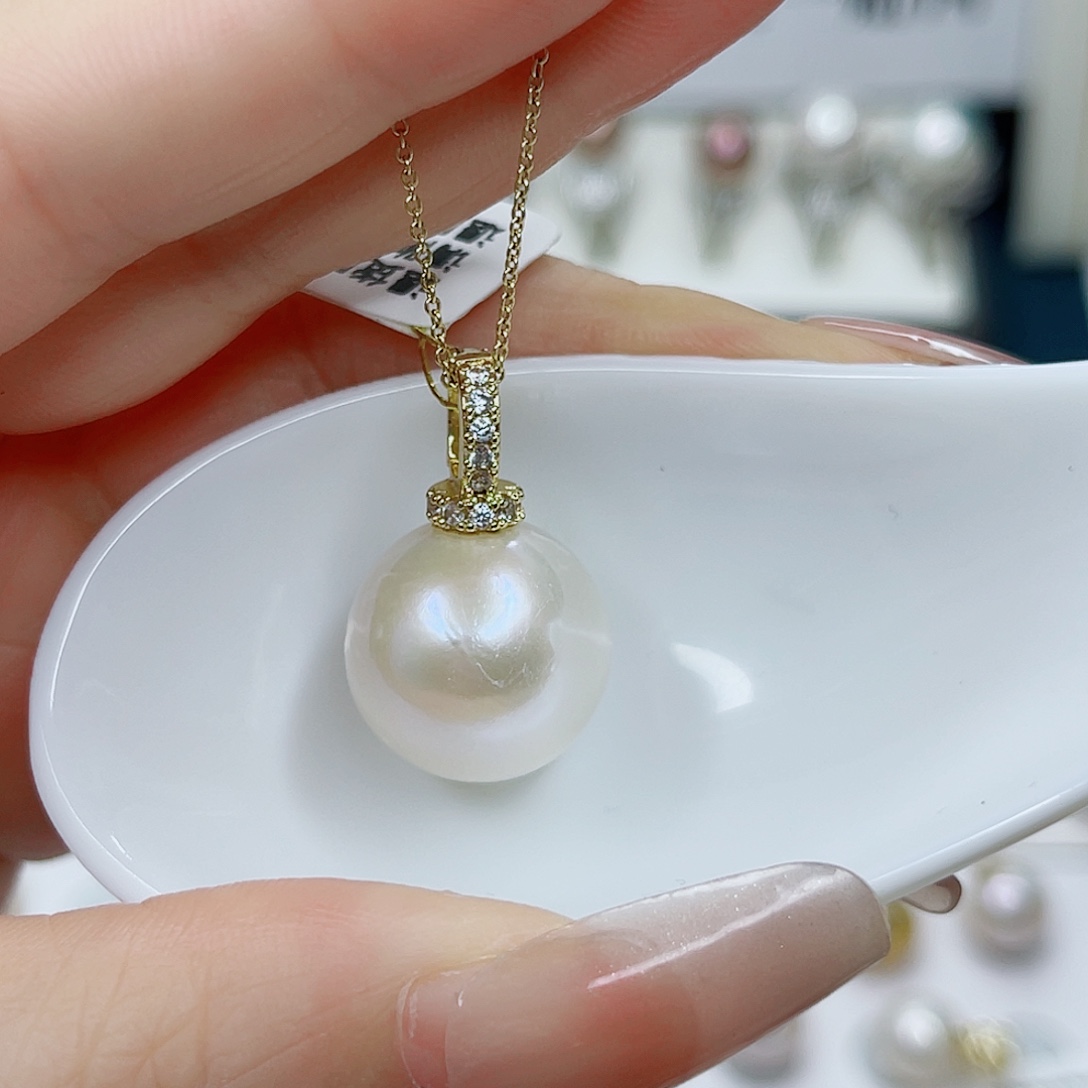 淡水珍珠合金吊坠(赠链)