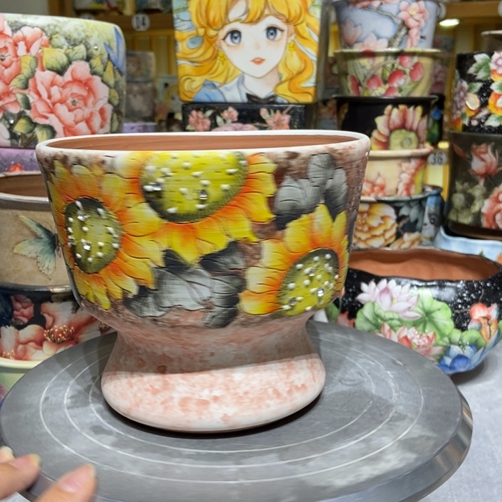 景德镇艺术手绘作品