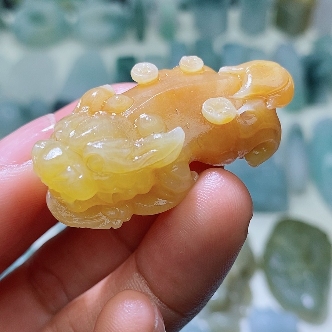 定制翡翠未镶嵌毛货