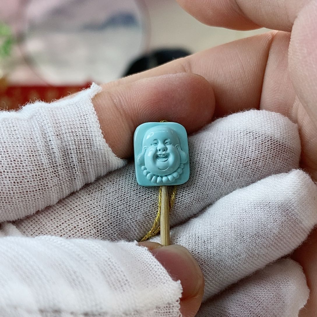 绿松石珠宝奇石未镶嵌