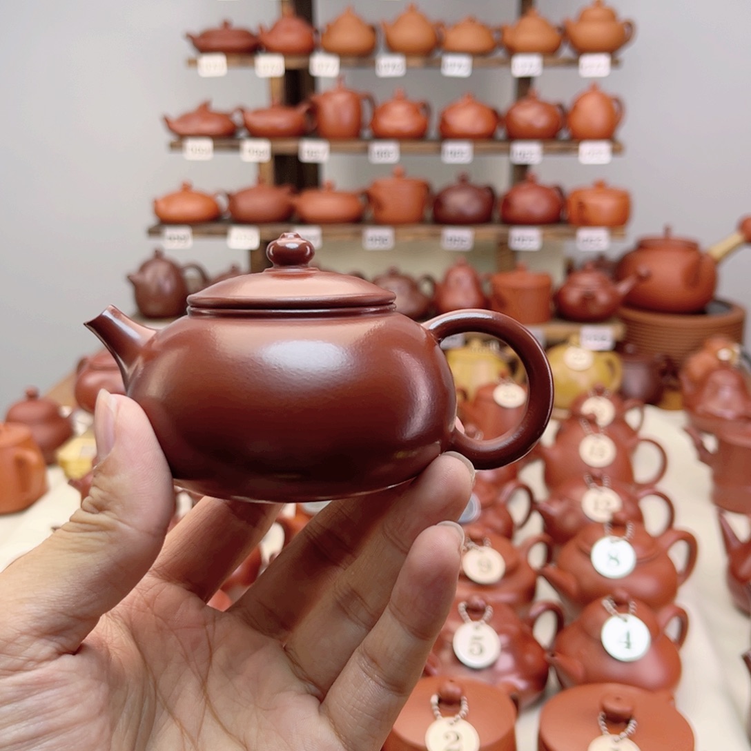 ＂***、茶壶紫砂寒两130cc