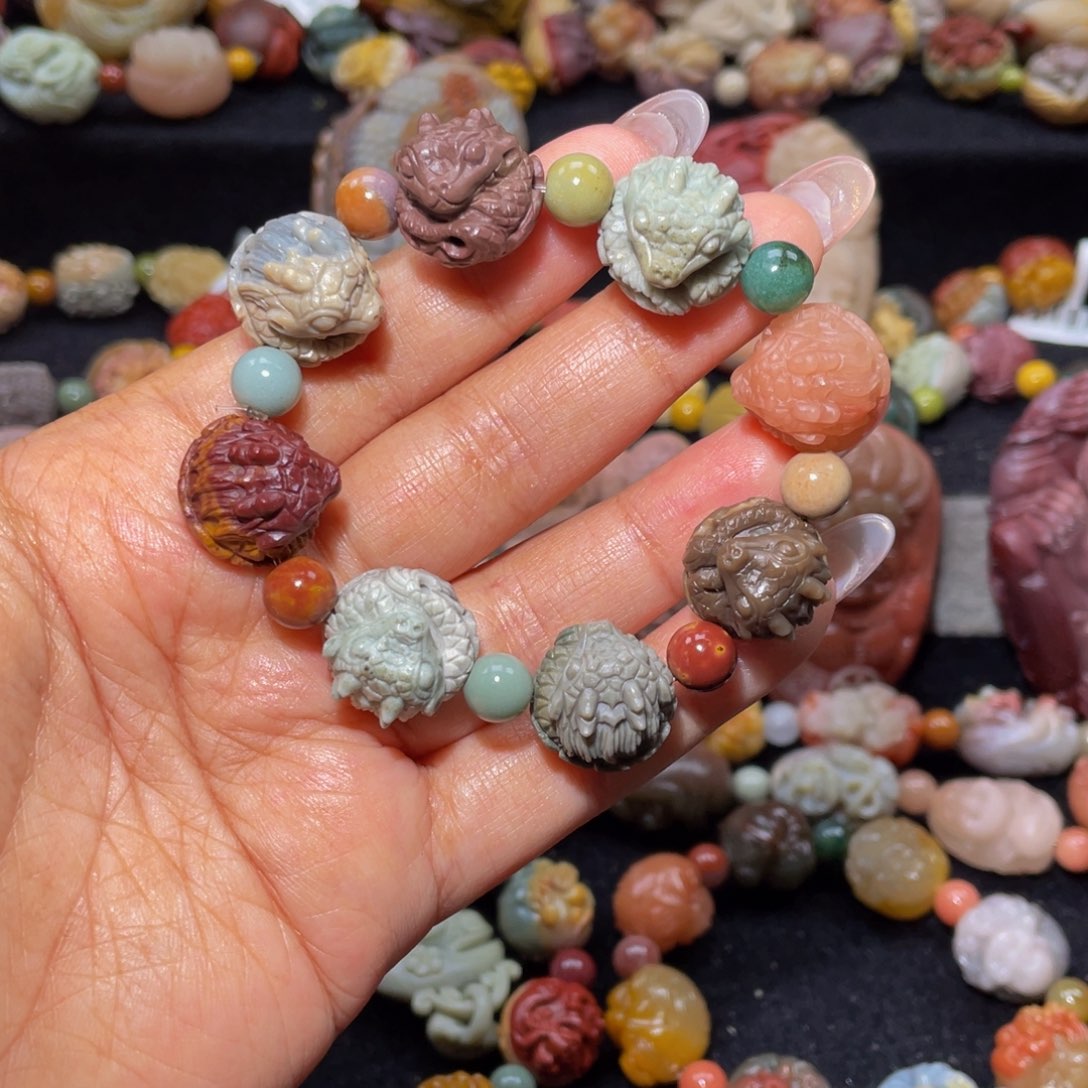 石英质玉手链未镶嵌