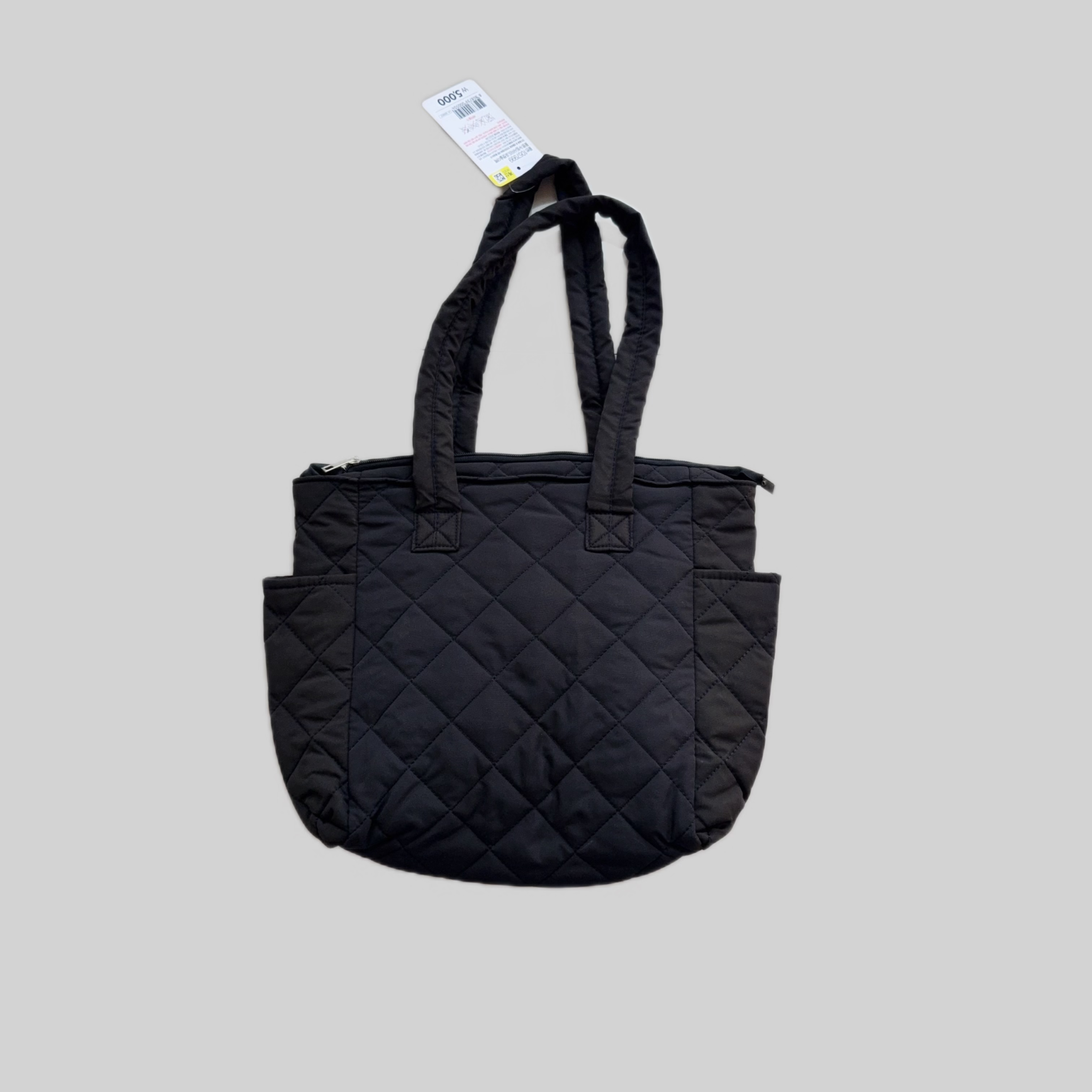 H114 实用绗缝秋冬款妈咪包通勤包单肩包（有色差）