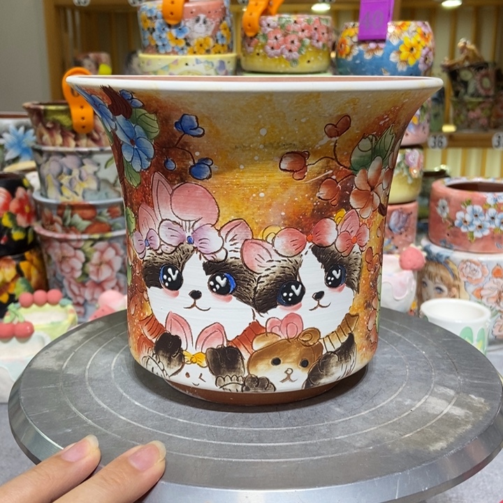 景德镇艺术手绘作品