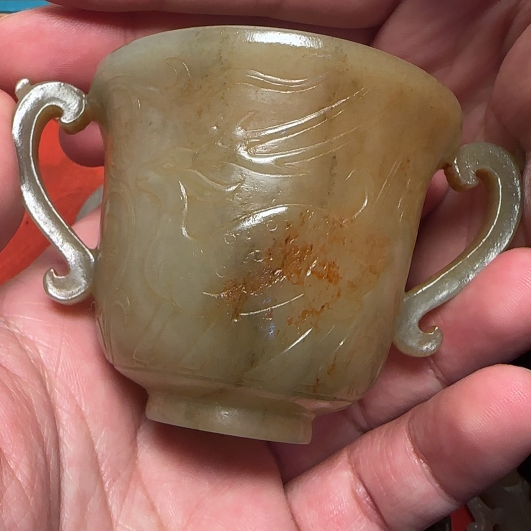 和田玉把件未镶嵌玉**君