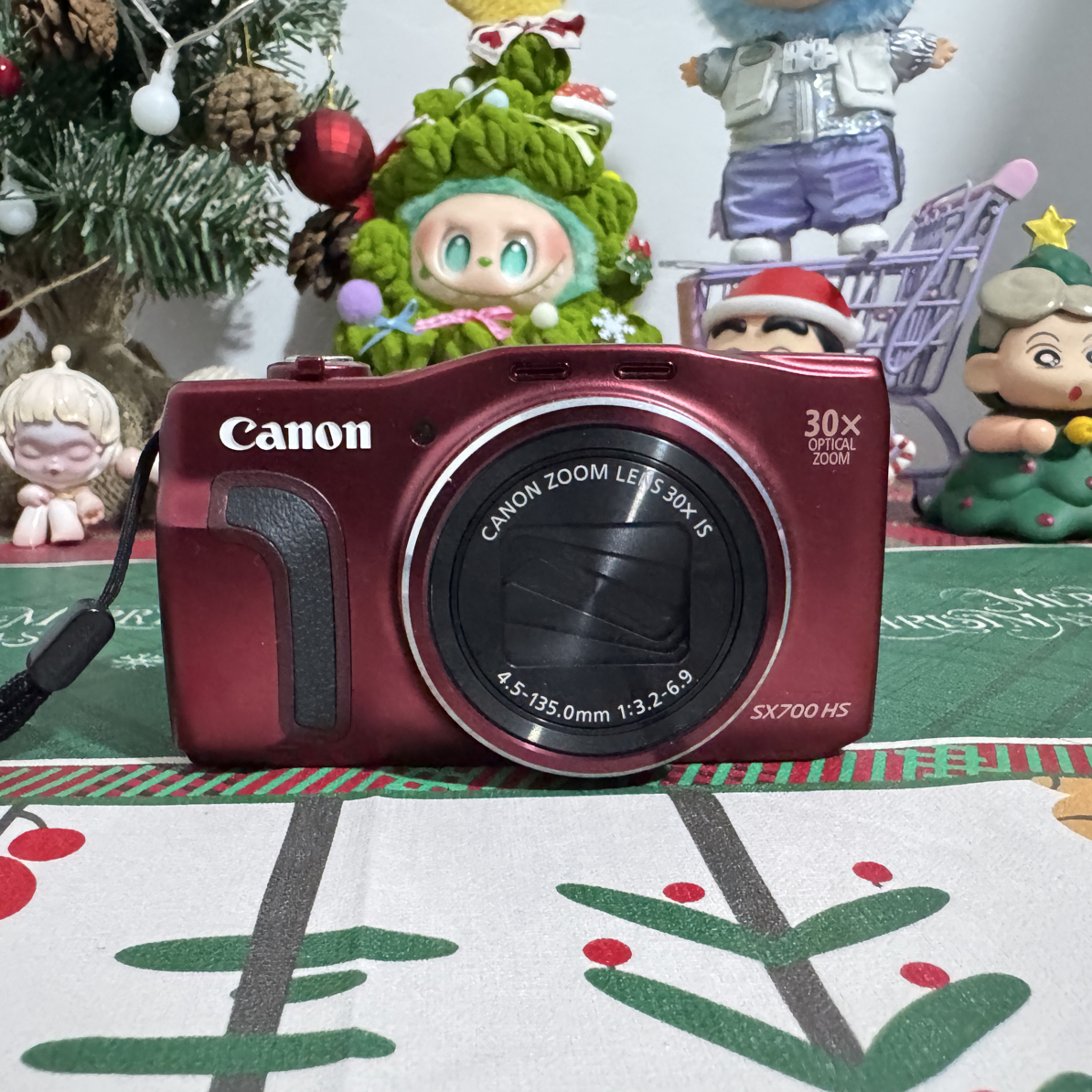 95新 Canon/佳能 佳能SX700HS红色1610万像素30倍光变可拍演唱会