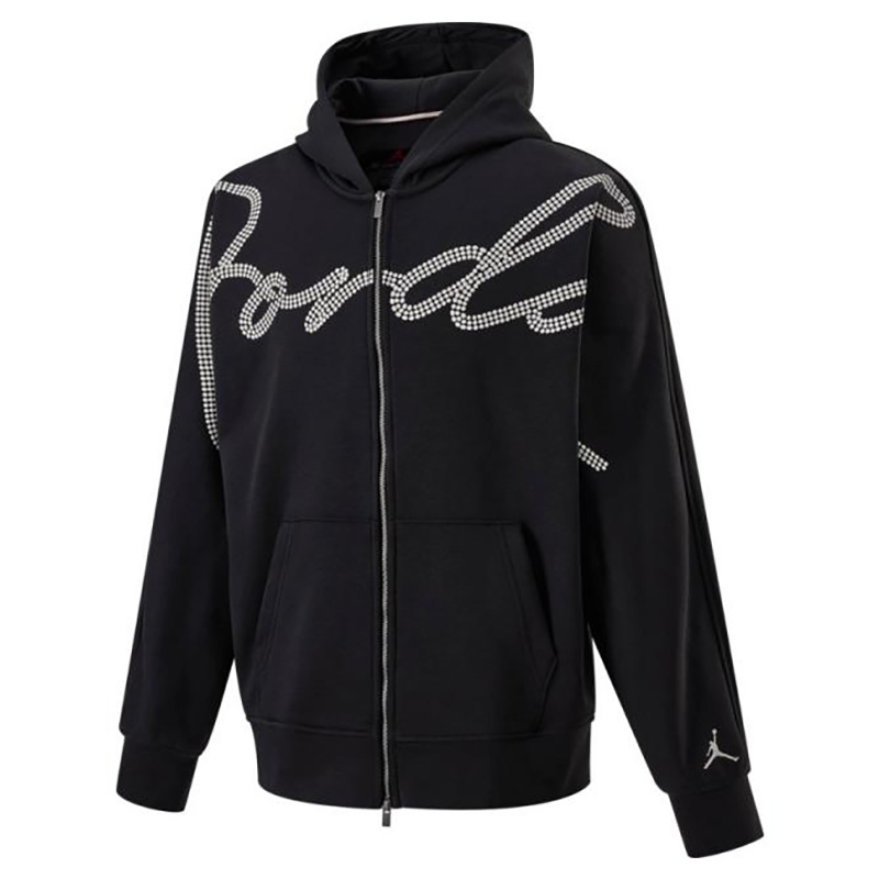 NIKE耐克男子AS M J MVP STMT FLC TOP针织连帽外套HF9296-045
