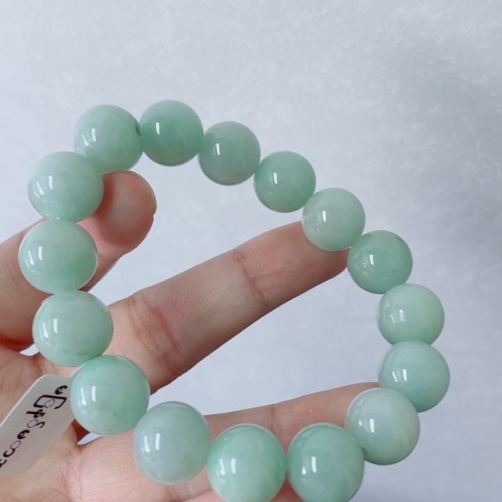 未镶嵌定制翡翠珠串