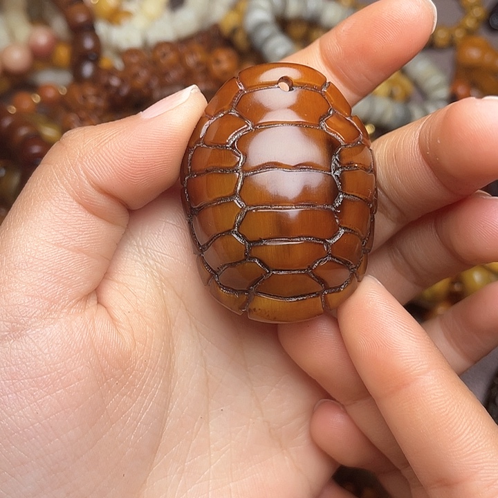 牛骨手串/手链A****?牦牛角把件