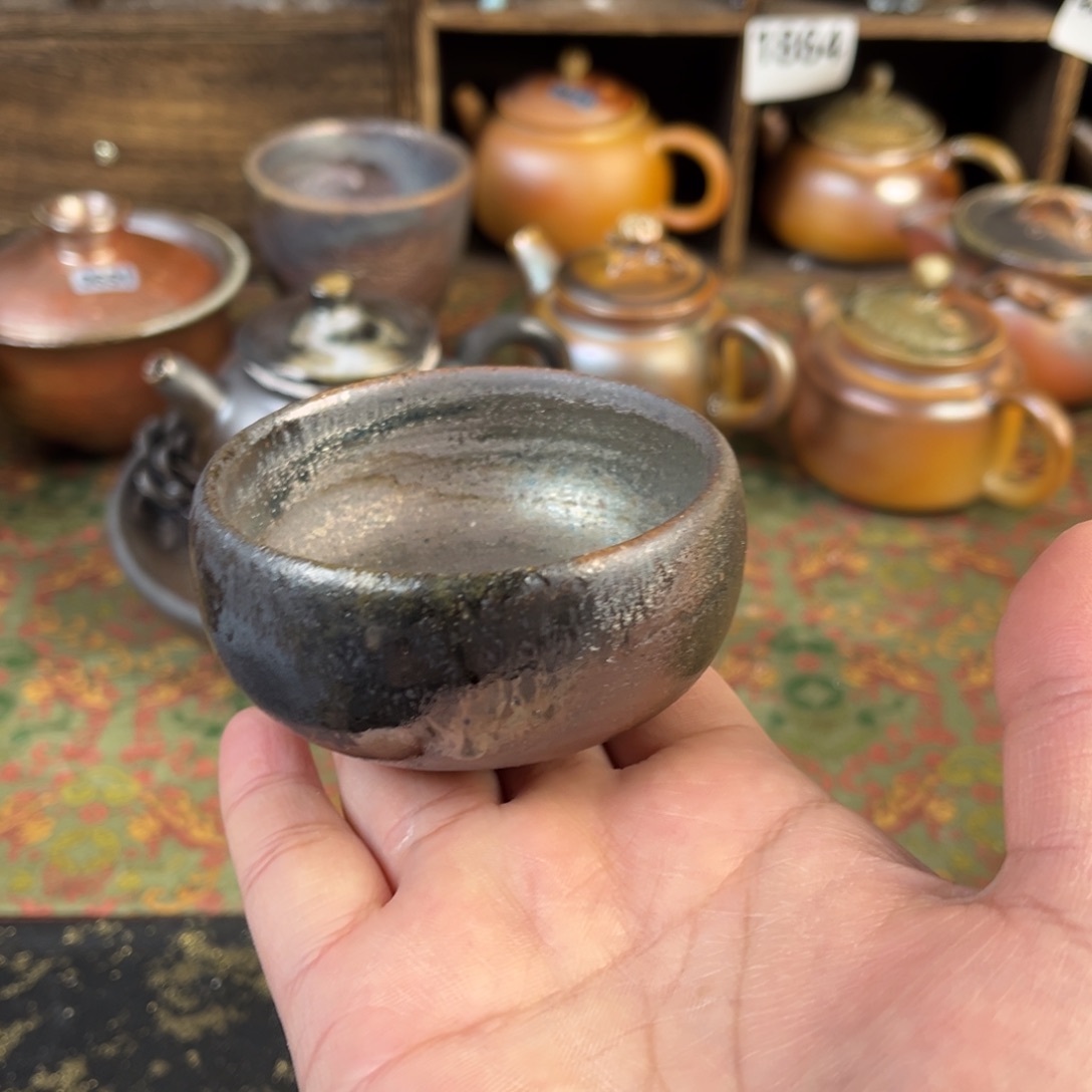 杯柴烧茶器主人杯子