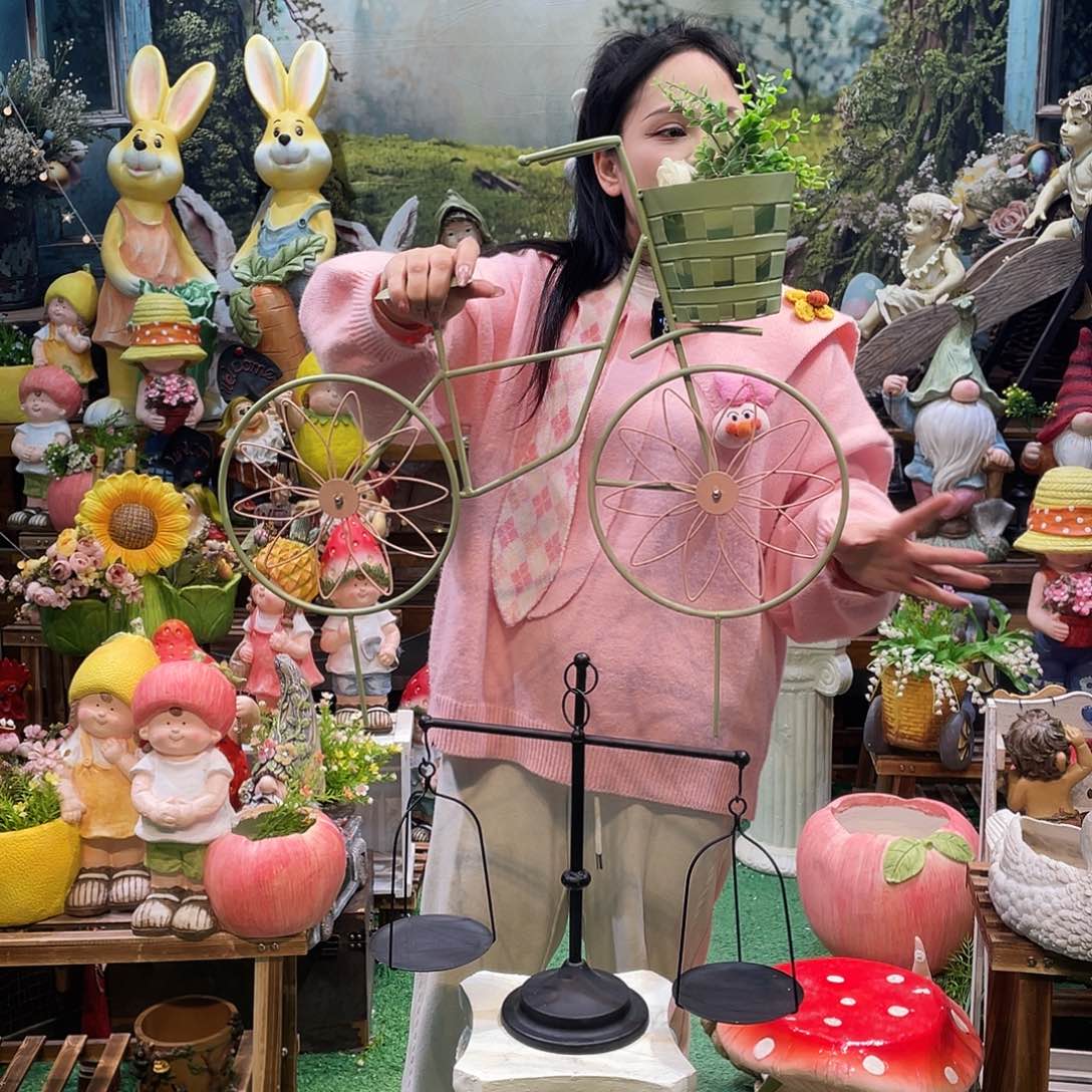摆件花园摆件红红火火