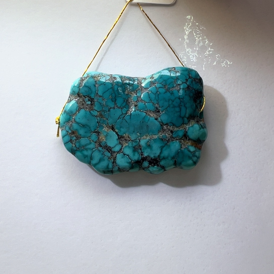 绿松石未镶嵌挂件