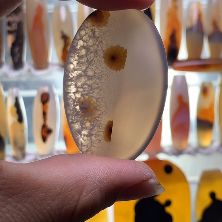 玛瑙/玉髓颈饰未镶嵌137