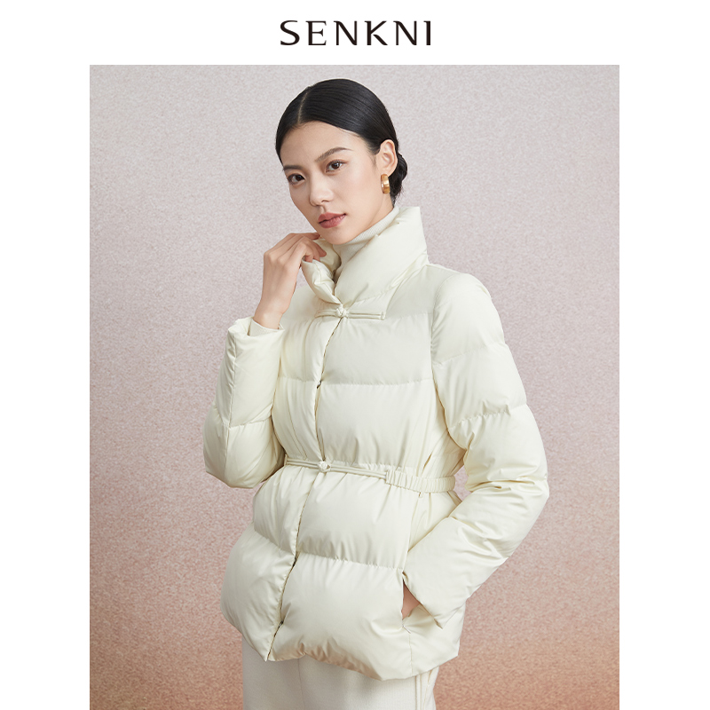  圣可尼松垆煮雪新中式羽绒服S305104NG