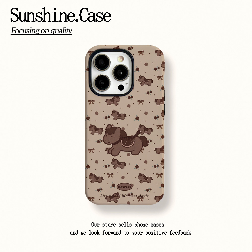 菲林二合一适用苹果华为vivo小米oppo手机壳兴奋木马17PRO/16