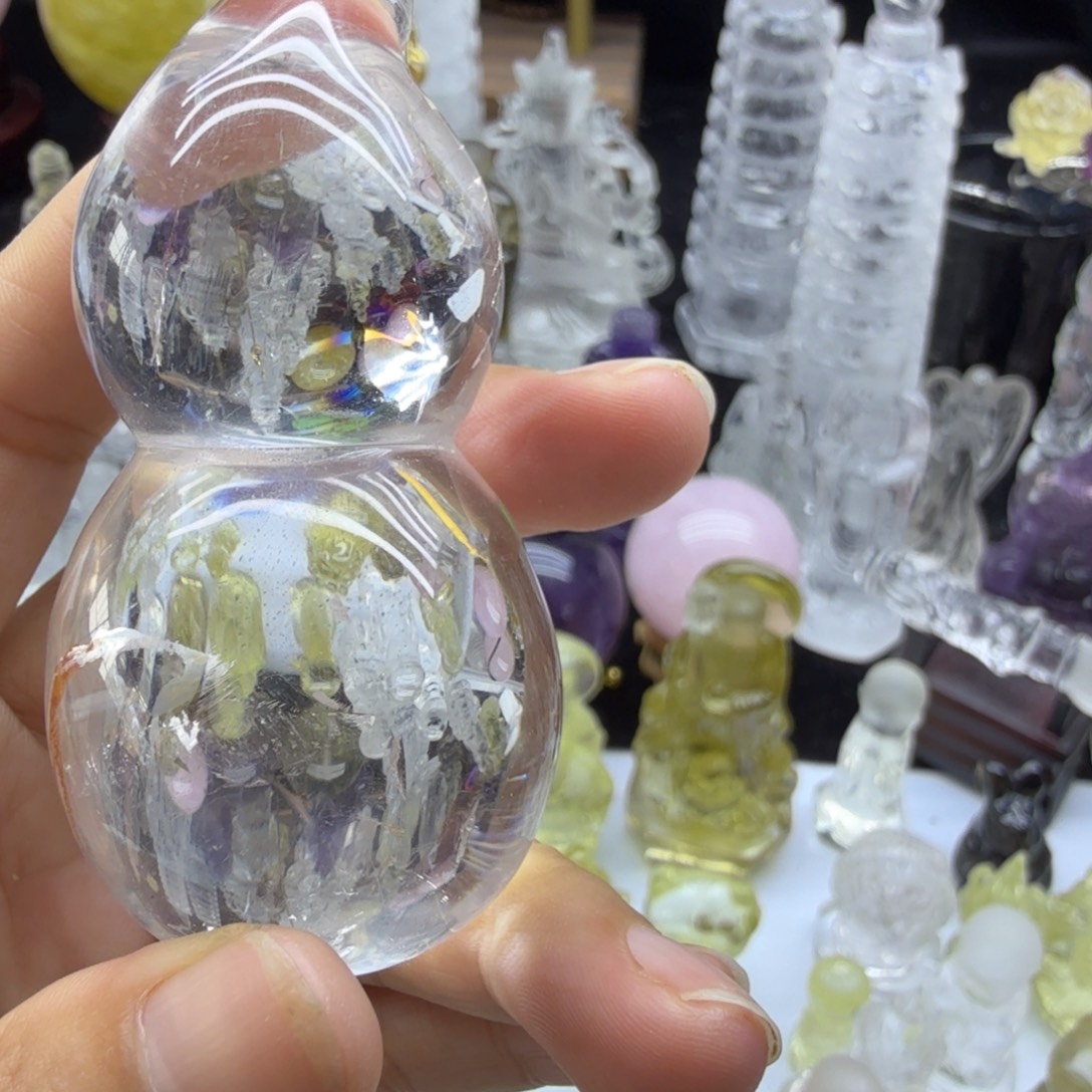 水晶珠宝半成品未镶嵌
