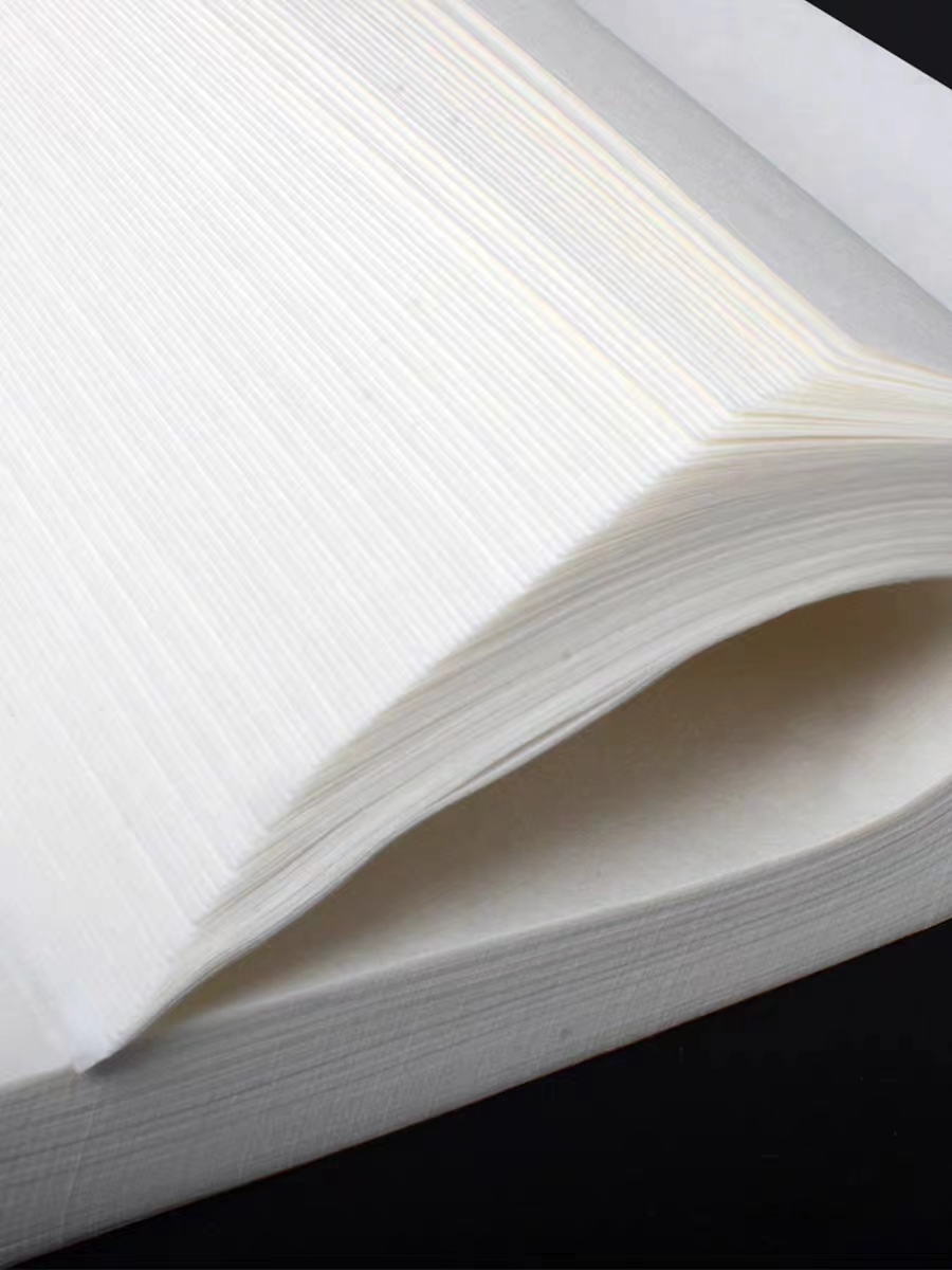 创作级生宣毛笔宣纸书法专用纸白宣纯手工四尺整张专用对开书法