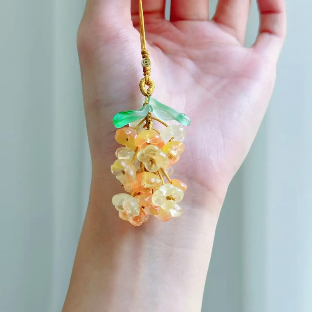 【金桂有Q花】杭州景区新款金桂花才才挂件 包挂 车挂