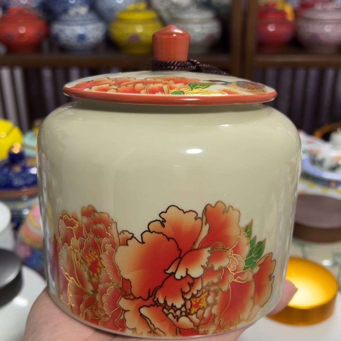 陶瓷茶叶罐密封罐