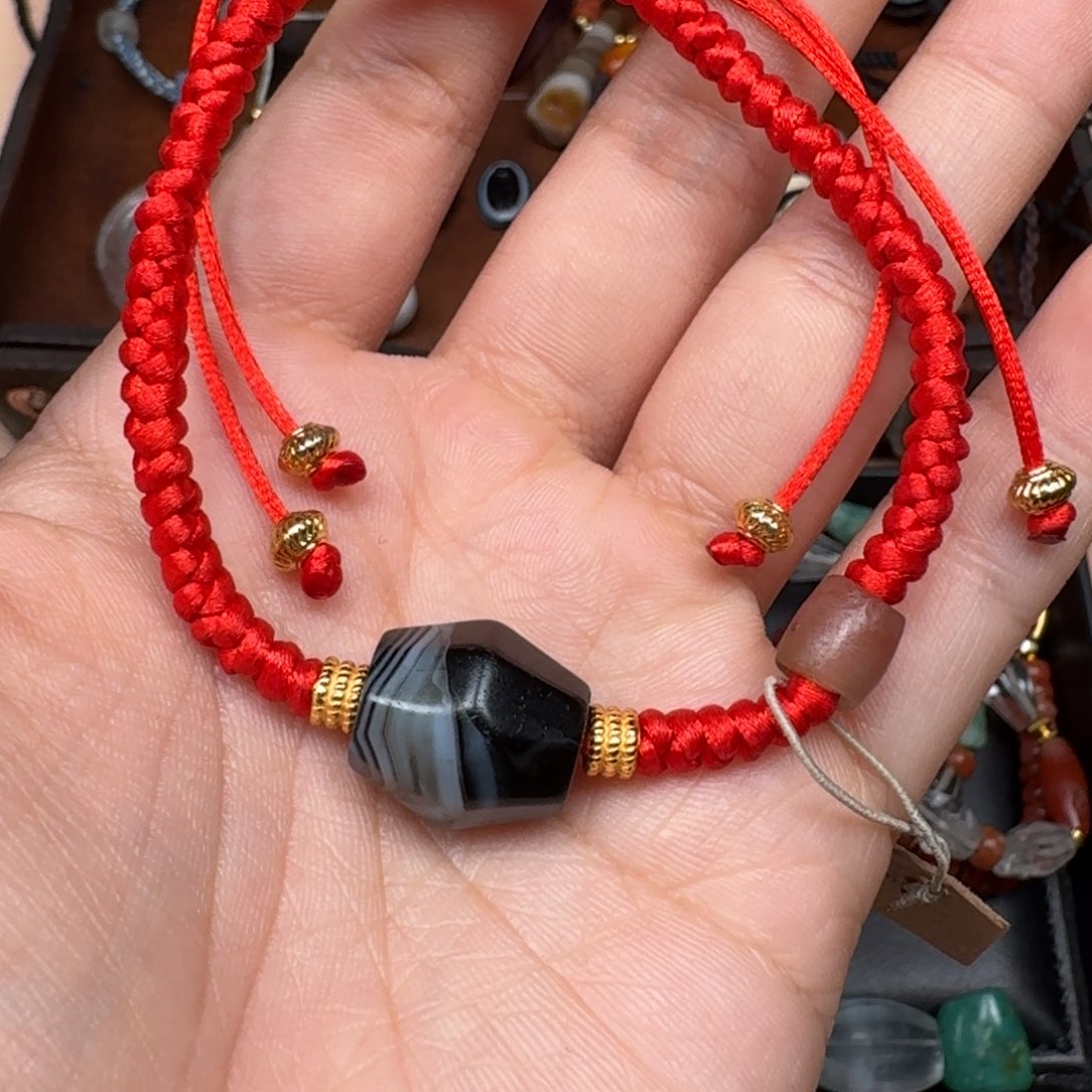 玛瑙/玉髓手绳未镶嵌