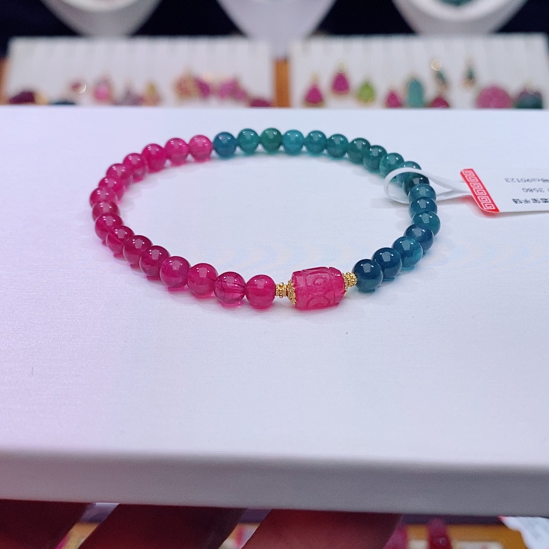 碧玺手链，未镶嵌