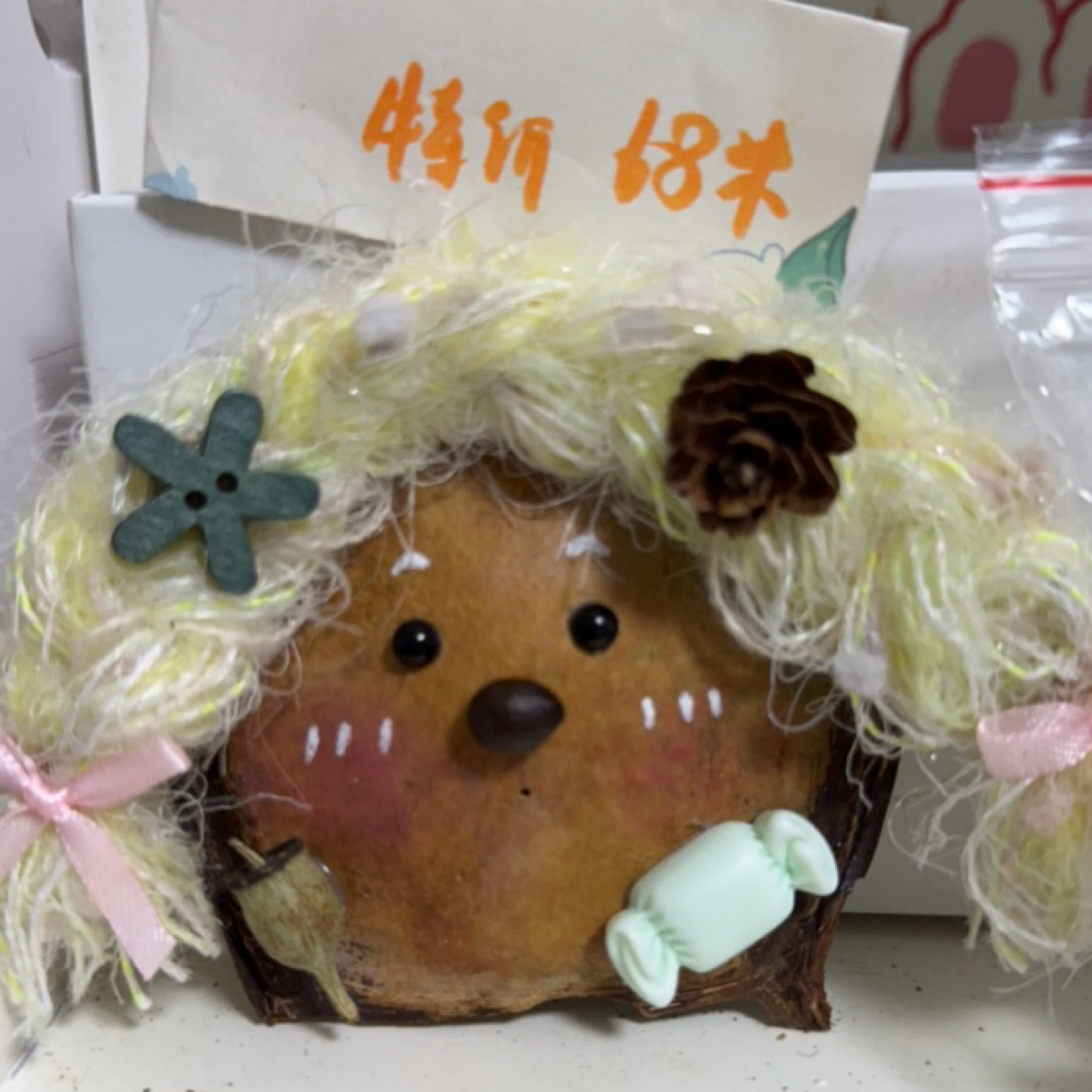 单豆  特价 小女孩 豆荚 可爱diy  干净小脸