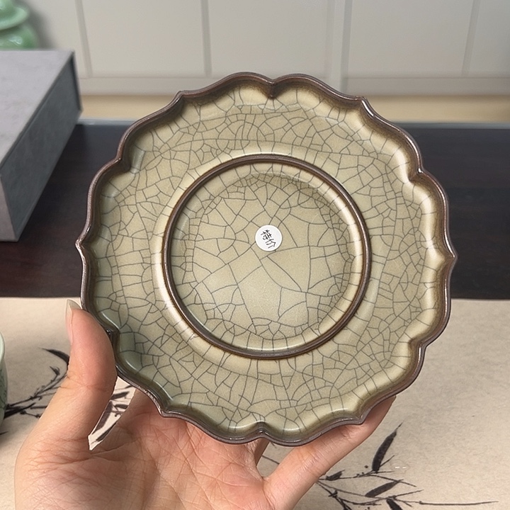 龙泉云间青瓷小米茶器